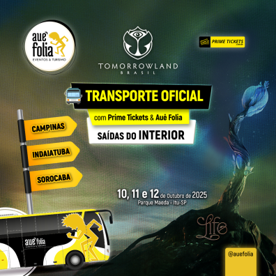 Transporte Tomorrowland Brasil 2025 - Saída interior