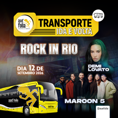 Rock in Rio 2026 - 12 de Setembro - Maroon 5 - Demi Lovato