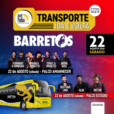 RODEIO DE BARRETOS 2026 - 22 de Agosto