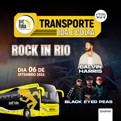 Rock in Rio 2026 - 6 de setembro - Calvin Harris - Black Eyed Peas