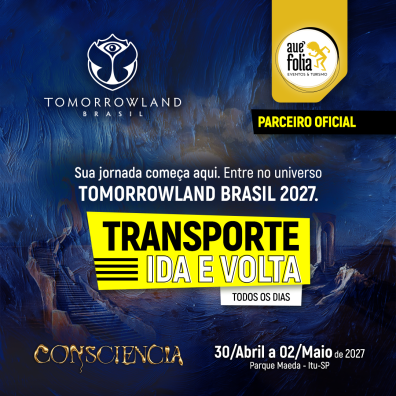 Transporte Tomorrowland Brasil 2027 - Sábado 01 de Maio - Saída Sorocaba